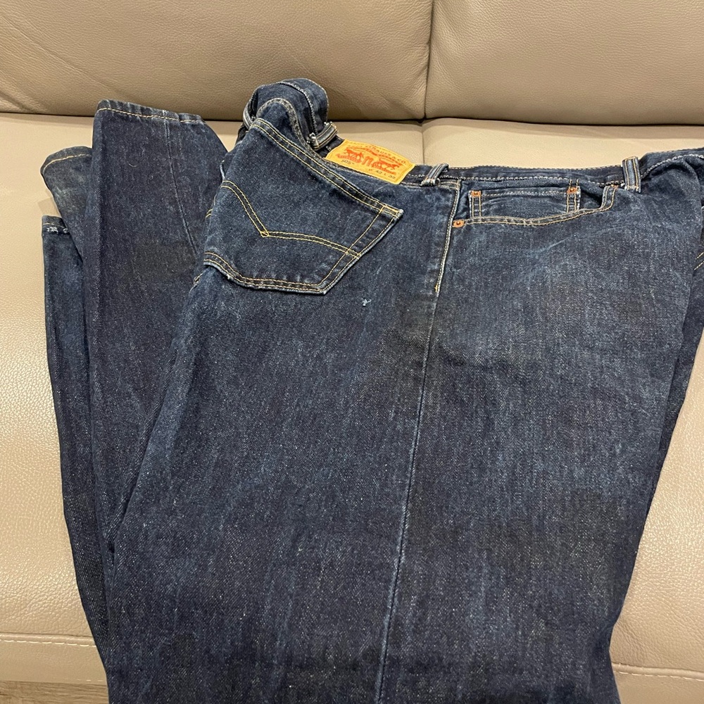 Levi's Blue Relaxed Jeans 505